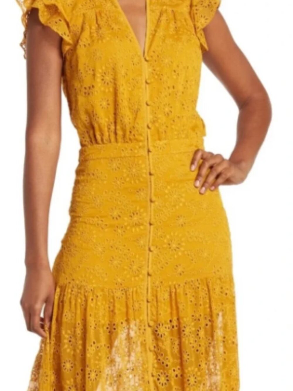 Veronica Beard Sartori eyelet dress